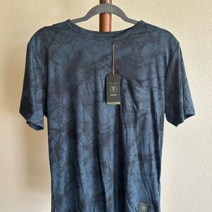 Roark Dark Blue Tie-Dye Short Sleeve Tee
